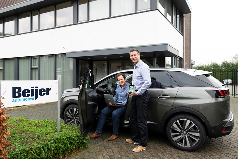 Ronald De Beijer En Eric Van De Leur Vlnr