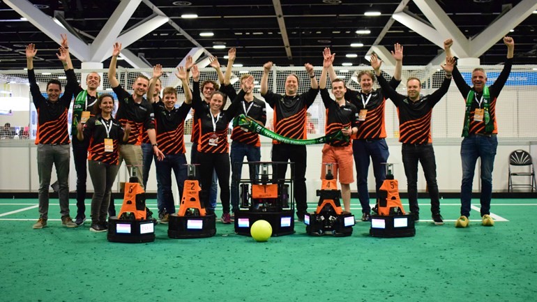 Nederland Is Wereldkampioen Foto Tech United